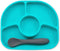 bbluev Yuemi Food Grade Silicone Suction Plate & Spoon Set - BPA-Free, Microwave & Dishwasher Safe