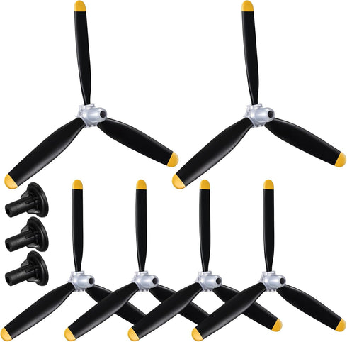 Outus 6 Sets Plane Propeller 3 Blade Compatible with F4u Rc 761-8 761-9