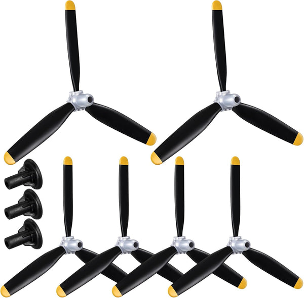 Outus 6 Sets Plane Propeller 3 Blade Compatible with F4u Rc 761-8 761-9