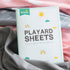 4 Pack Pack Pack 27x39 and Play Fitted Sheets Compatible with Graco n Play Playard, UPPAbaby Remi and Other Playpen