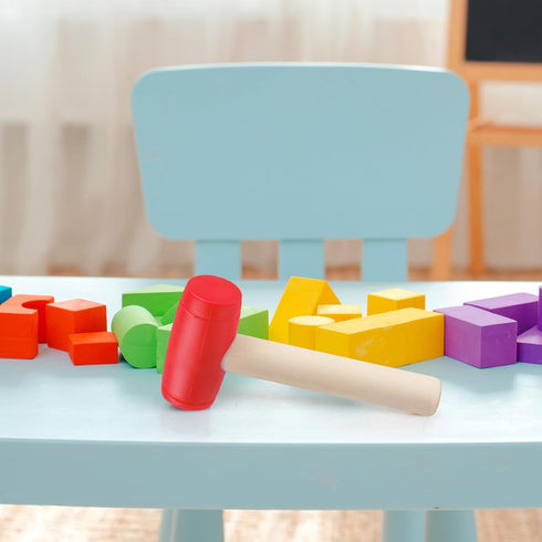 1Pcs Hammer Hammers Hammer Hammers Toy Simulation Wooden Plastic Toddler SmallPortable Kids Maintenance Tools Toys