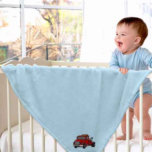 Fastasticdeals Baby Blankets - Snub Nose Tow Truck Design