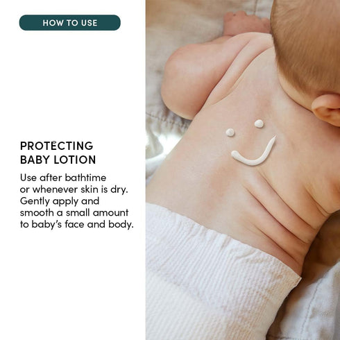 6.7 oz. Evereden Protecting Baby Lotion for Newborn | Lightweight & Non-Greasy Toddler Lotion | Clean & Gentle Baby