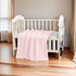 Boyoung Cozy 3040 Fleece Baby Blanket, Ultra Soft Heart Checkered Baby Blankets for Boys Girls, Infant Toddler Newborn