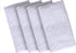 Set 4 Kaplan Early Learning Lightweight Compact Crib Sheet - White - of - Soft Breathable Fitted Sheet for Compact