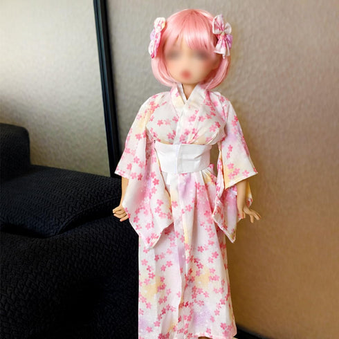 xinXbabe 32~40 inch 80~100cm Set 80~100cm 50cm Doll Clothing for Dolls Kimono-Style Doll Outfit for Kimono-Inspired