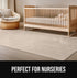 5x7, GORILLA GRIP Slip Resistant Soft Washable Stain Resistant Area Rug, Plush Thick Carpet for Bedroom Living Room, No