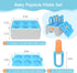 MORLIKE Baby Popsicle Molds Set, BPA Free Ice Pop Molds for Baby Teething Relief, Homemade Breastmilk Popsicle Molds