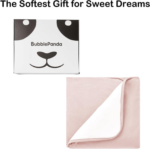 30 40 Inch BubblePanda Rayon Made from Bamboo Baby Blanket for Boys Girls Neutral Soft Crib Blanket Toddler Quilt