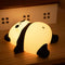 Rechargeable Cute Panda Night Light, 3 Level Dimmable Nursery Nightlight with Timer,