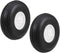 uxcell 2pcs Tire and Wheel Sets for RC Car Airplane, PU Sponge Tire with Plastic Hub, 3 Inch