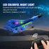 F-22 2.4 6-axis Blue RC Plane for Kids Upgrade Raptor Fighter RC Airplane Remote Control Airplane Toys GHZ Smart Gyro