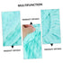 ORFOFE Breathable Baby Changing Pad Cover Mint Green Soft Massage Table Changing Mat Detachable Design for Infants