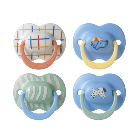 Tommee Tippee Ultimate Fit Pacifiers, 6-18 Months, Extra Air Holes, Symmetrical Nipple