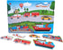 Wooden Transportation Sound Peg Puzzles for Toddlers, Educational Learning Toy Gift with Sound Effect