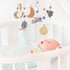 Set Baby Mobile for Crib, Astronaut Crib Nursery Mobile for Boys Girls, Boho Nursery Decor Soothe Toy Baby Shower