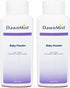 Dukal DawnMist Baby Powder Cornstarch Formula, 4 oz. Pack of 2 Gentle,