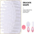 Set ibasenice Brush and Comb for Newborns, Silicone Scalp Massage Hairbrush and Palm Detangling Comb, Pink Nylon
