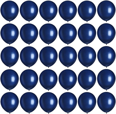 Navy Blue Balloons, 5 inch Mini Dark Blue Latex Balloons, 100pcs for Birthday Wedding Baby Shower Decorations