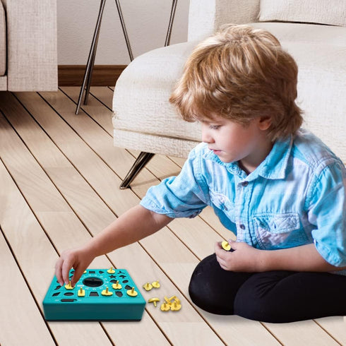 Gamie Time Game - Pop Up Board Game with Shape Matching Puzzles for Kids - Early Education Toys for Boys & Girls