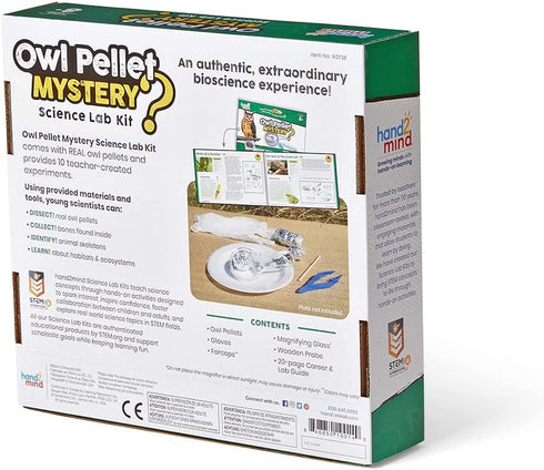 hand2mind 8-12, 10 Animal Science Kit for Kids Kids Science Kit with Fact-Filled Guide, Learn About Animal Biology