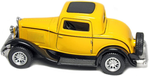1932 3-Window 1:34 5" KiNSMART Ford Coupe Scale Red Die Cast Metal Model Toy Classic Car