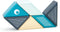 6 Piece Tegu Travel Pal Magnetic Wooden Block Set, Whale