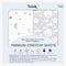 TotAha Premium Soft Pack n Play Sheets, 2-Pack Jersey Knit Mini Crib Sheets, Moon & Grey Sky