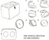 2-3 Pop Up Tent for Kids.Ice Cream Truck Play Tent.Large, Easy to Organize Icecream Shop for Kids.Ice Cream Cart