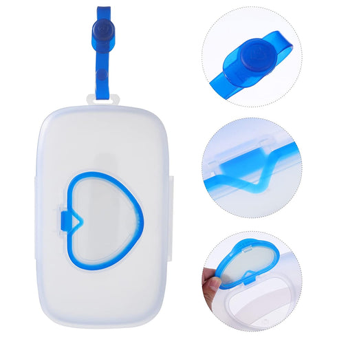 ULTNICE Portable Baby Wipes Box Hanging Wet Tissue Case Stroller Travel Outdoor Use Refillable Baby Wipe Holder