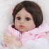 16 inch Set ENADOLL Lifelike Reborn Baby Dolls - Realistic Baby Doll Newborn Girl Doll with Feeding Accessories Gift
