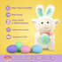 11" Animated Easter Plush Lamb with Bunny Ears - Leapin' Lucy | Dances to Song "Peter Cottontail" | Soft Stuffed Animal