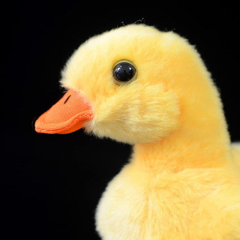 ZHONGXIN MADE 5.5 Inch Yellow Little Duck Plush, Simulation Duck Stuffed Animal, Baby Duck Doll Plush Toys Gift