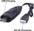 Tosiicop 11.1V 2A 1500mAh XH-4P 3S 11.1 2 Pack Battery Charger Airsoft - USB Chargers with Plug Gel Blaster Lipo