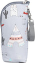 Basyurity Baby Bottle Thermal Bag, Insulated Baby Bottle Bag to Keep Milk Warm/Cold,