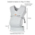 CUBY Newborn Baby Wraps Carrier, Easy to Wear Front Newborn Carriers, Adjust and Soft Cotton Baby Front Wraps Carrier