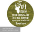 Camouflage Deer Stop No Touching Baby Car Seat Sign, Country Boy Stroller Tag, Camo Car Seat Accessory