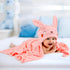 FUBANRAY 0-5 2-Pack 50''x32'' Toddler Bath Towel Hooded Kids Bath Towels for Toddlers Years, Thick Absorbent Toddler