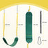 DECORLIFE Swing Seat for Swing Set, With Tree Swing Straps, Support 330lb, Swing Seat Replacement Kits with Coated Chains for Kids Adults, Swing Sets Backyard Accessories with Locked Snap Hooks, Green by DECORLIFE