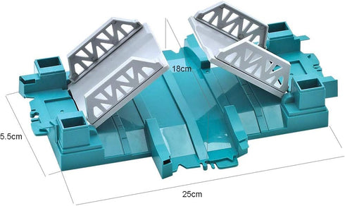 Attachment Tracks for DIY Tracks Playset Accessory, Replacement Tracks Only (Suspension Bridge)