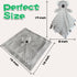 Koala Security Blanket, 16" Soft Lovey for Newborn Boys and Girls, Snuggle Toy Stuffed Animal, Grey