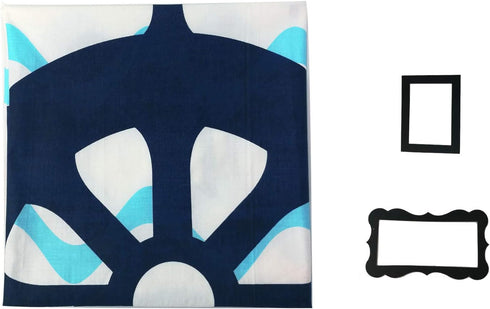 Baby Monthly Milestone Photo Blanket, Nautical Month Baby Blanket for Pictures