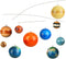 Hollowfly 3D Solar System Mobile Hanging Planets Solar System Decor Educational Planets Model