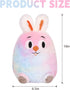 Plush8 Inch Rainbow Rabbit Plush Toy Rabbit Stuffed Animal Cute Easter Rabbit Plush Pillow Soft Plushie Doll Gifts
