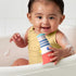 Set 12-Piece Sailboat Itzy Ritzy Bathtime Gift Baby Bath Toys for Infants & Toddlers Stacking Lighthouse, Ring Toss