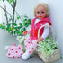 Reborn Baby Doll Clothes Giraffes Outfit for 17-22 Inch Dolls - Baby Doll Clothing with Shoes