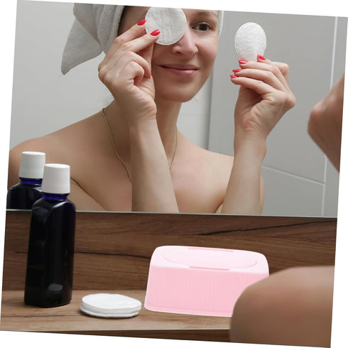 Portable Wipe Holder - Dustproof Travel Case for Nursery and Makeup