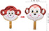 SUN-E 12PCS Mini Animals Balloons Jungle Safari Theme Birthday Party Decorations for Kids