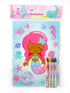Set 12 48 TINYMILLS Rainbow Mermaid Coloring Book for Kids Party Favors with Coloring Books and Crayons African