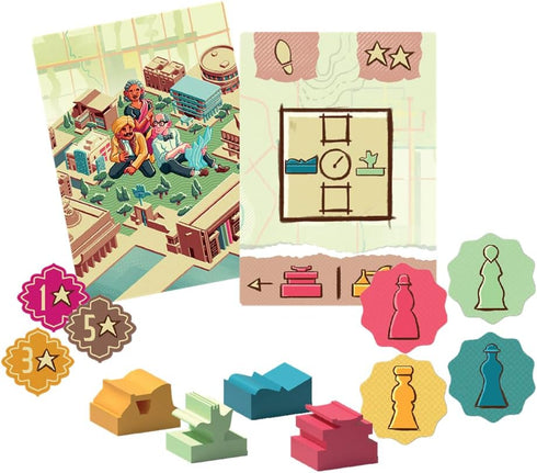 Chandigarh Board Game - Build The Modern Indian City of Tomorrow! Strategy Game for Kids & Adults